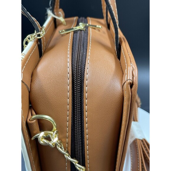 Purse Handbag Cross Body Tote Genuine Leather Humming bird Hand Made  Artisanal - Picture 4 of 6